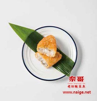 奈哥酸菜鱼小食：黄金鲜虾脆排
